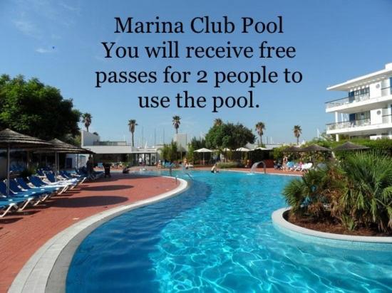 Angies Marina Apartment, Includes 2 Free Passes For The Marina Pool Lagos Kültér fotó
